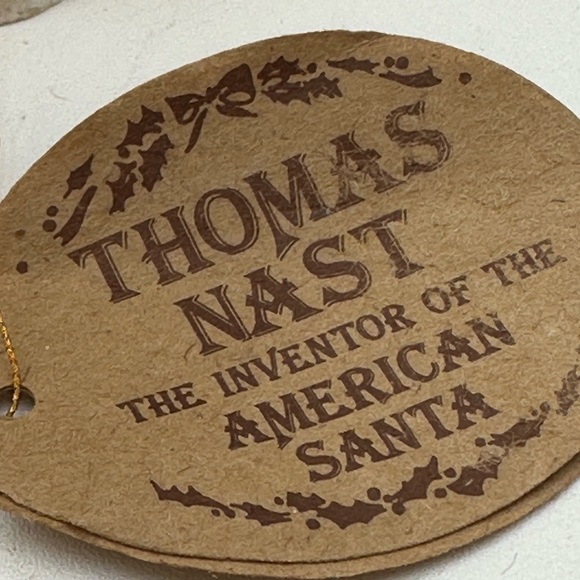 Christmas Streets Limited Edition Santa Thomas Nast 1992 - Picture 9 of 16